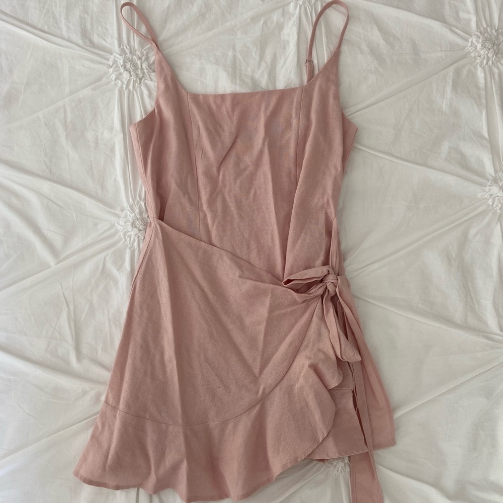 COTTAGE HILL MINI DRESS BLUSH